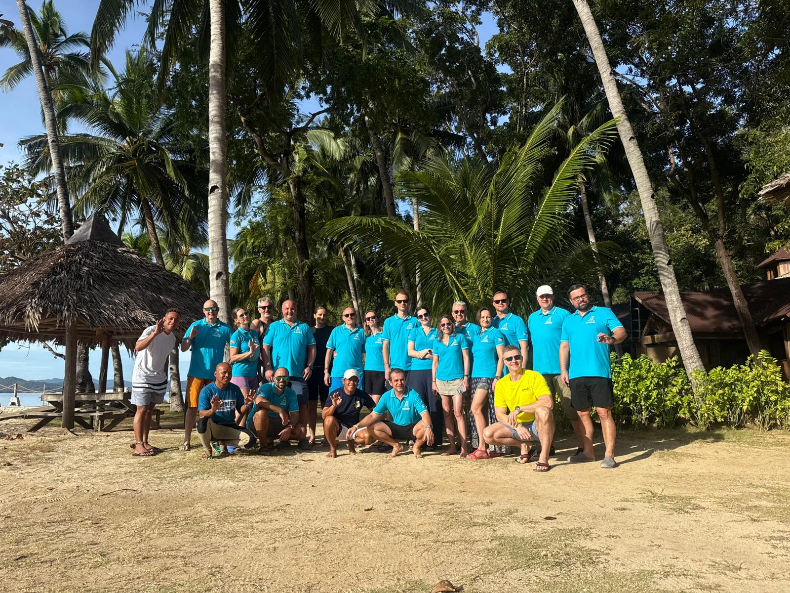 Filipiny zatoka Coron styczeń 2025